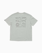 Salty Crew GREAT WHITE CLASSIC SS TEE in QUARRY