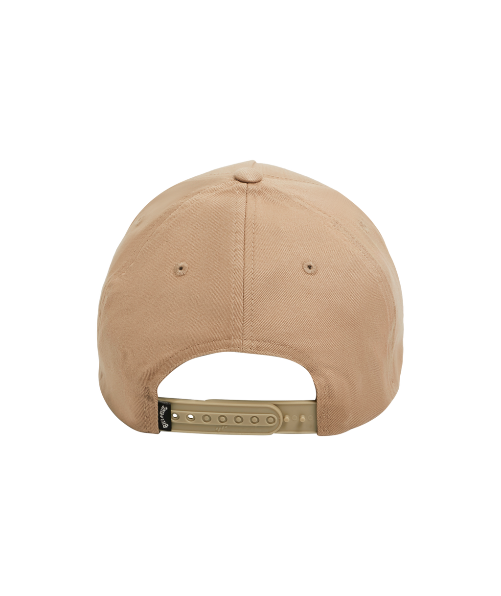 Billabong Mens Arch Flexfit 110 Snapback Cap in Khaki