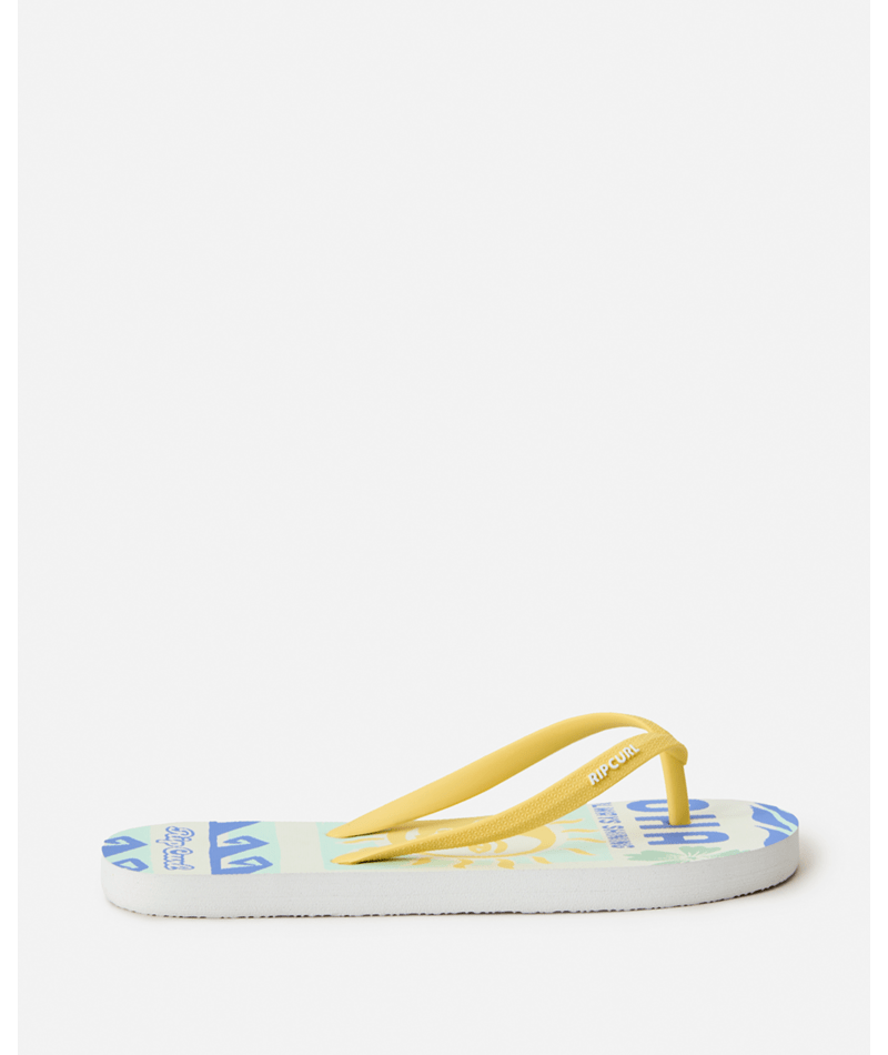 Rip Curl Mixed Bloom Open Toe-Girl in YELLOW