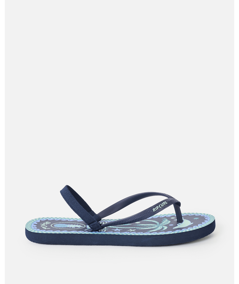 Rip Curl Mixed Bloom Open Toe-Girl in CORNFLOWER BLUE