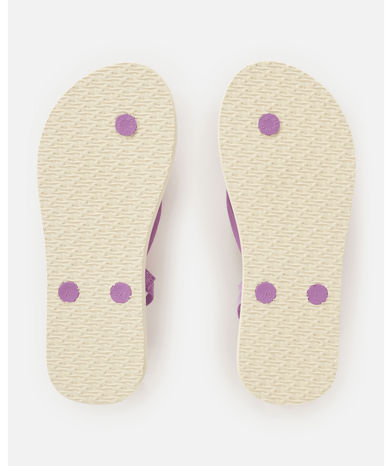 Rip Curl Mixed Bloom Open Toe-Girl in NATURAL/PINK