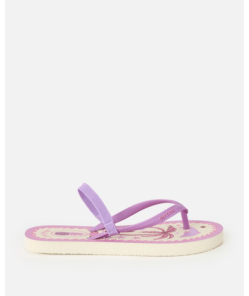 Rip Curl Mixed Bloom Open Toe-Girl in NATURAL/PINK