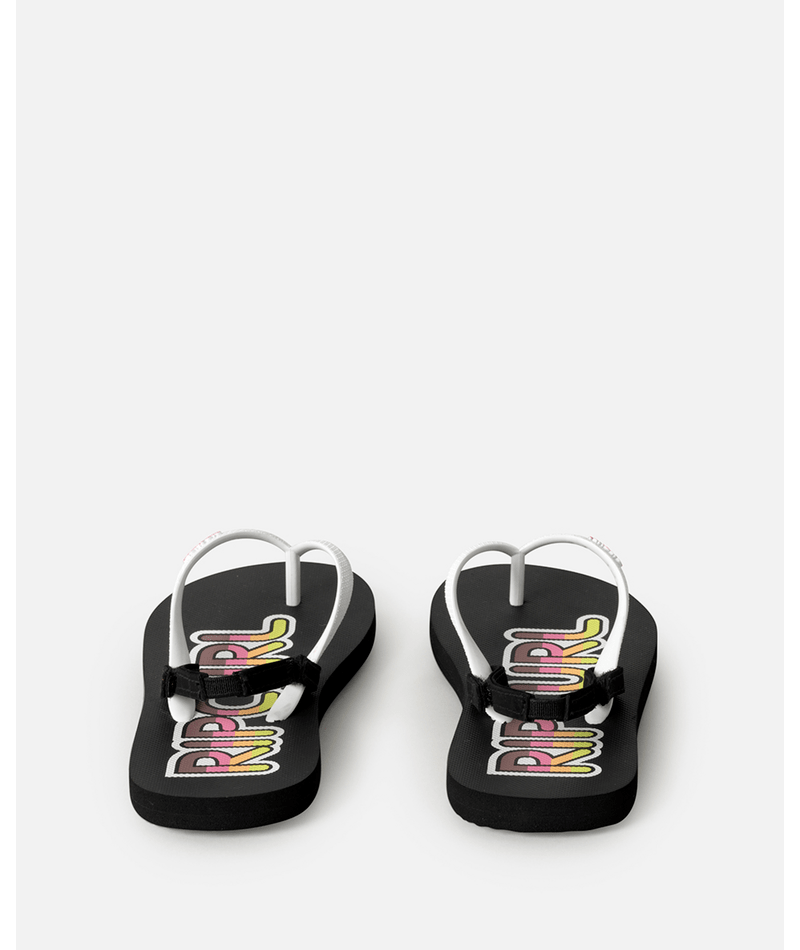 Rip Curl Mixed Bloom Open Toe-Girl in WASHED BLACK