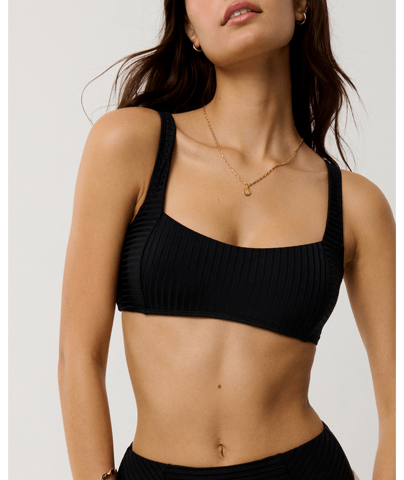 Rip Curl Premium Surf Multi Fit Crop in BLACK