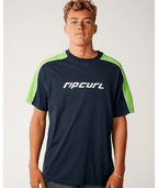 Rip Curl Archive Up Top Panel Tee in DARK NAVY