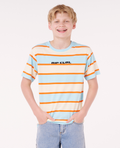 Rip Curl Island Stripe Tee-Boy in MULTICOLOR