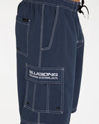 Billabong Mens Throw On 22" Boardshorts in Dusty Indigo