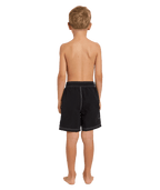 Billabong Boys 2-7 Groms Throw On 13" Boardshorts in Black