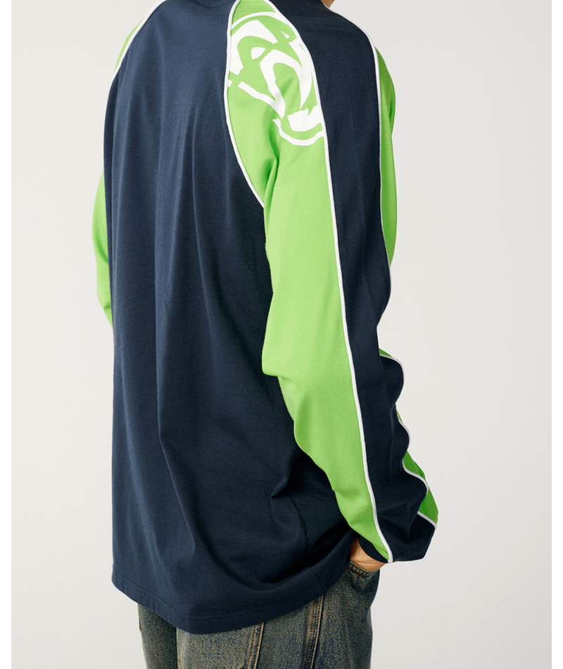 Rip Curl Archive Sandman Panel Ls Tee in DARK NAVY