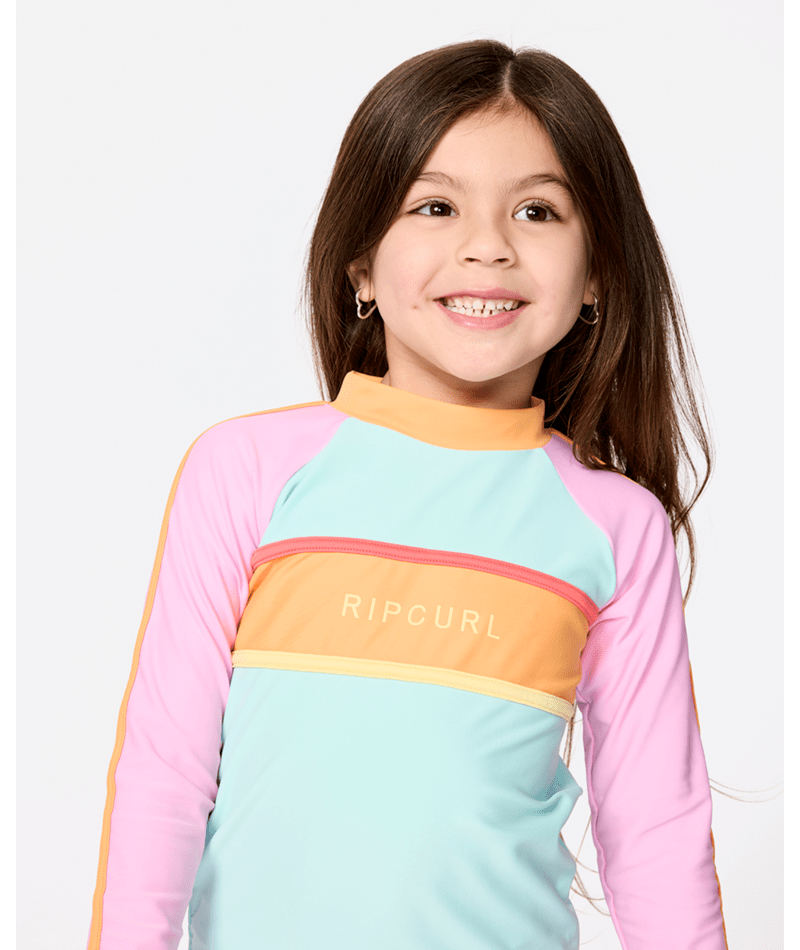 Rip Curl Surf Revival Ls Set -Girl in LIGHT AQUA