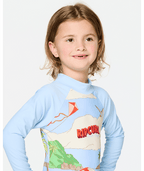Rip Curl Road Trip Ls Surfsuit - Girl in SKY BLUE