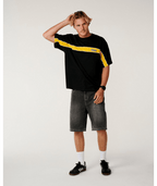 Rip Curl Archive 69 Panel Tee in Black