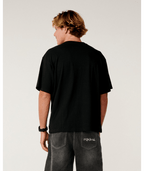 Rip Curl Archive 69 Panel Tee in Black