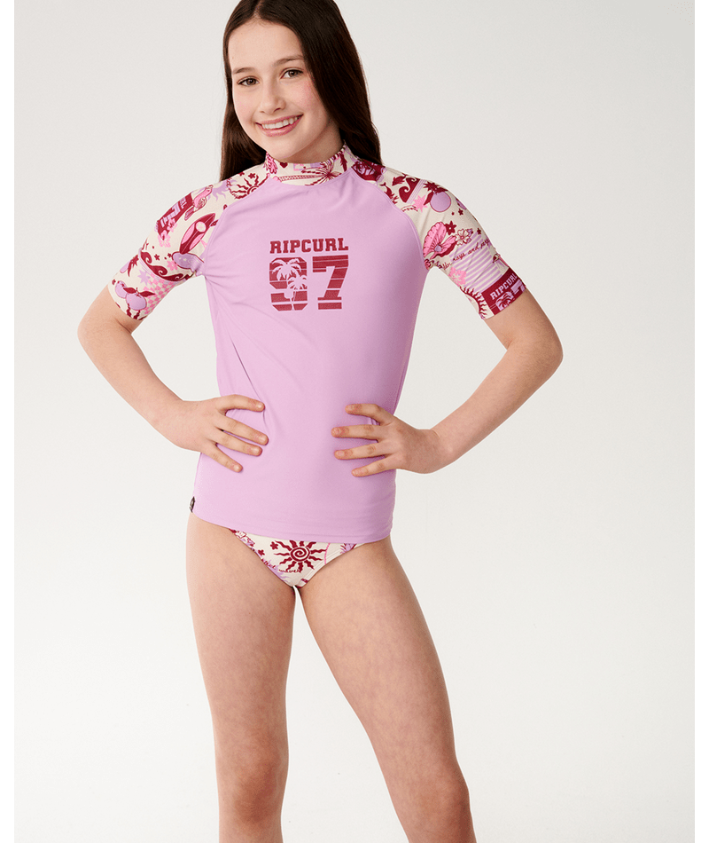 Rip Curl Costa Del Sol 3 Piece Set-Girl in LILAC