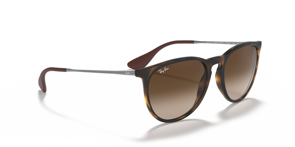 Ray-Ban® ERIKA RUBBER HAVANA BROWN GRAD in Rubber Havana