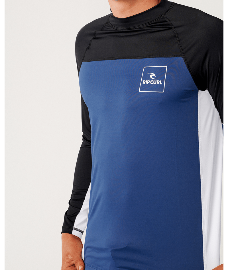 Rip Curl Drive Upf L/S in BLACK/LIGHT NAVY