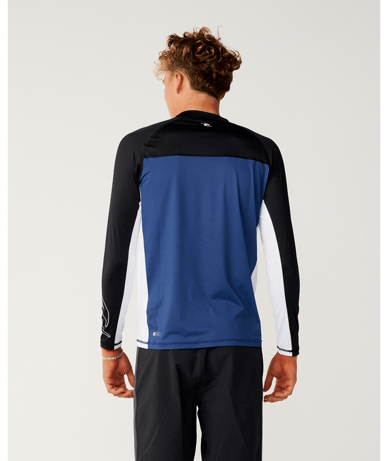 Rip Curl Drive Upf L/S in BLACK/LIGHT NAVY
