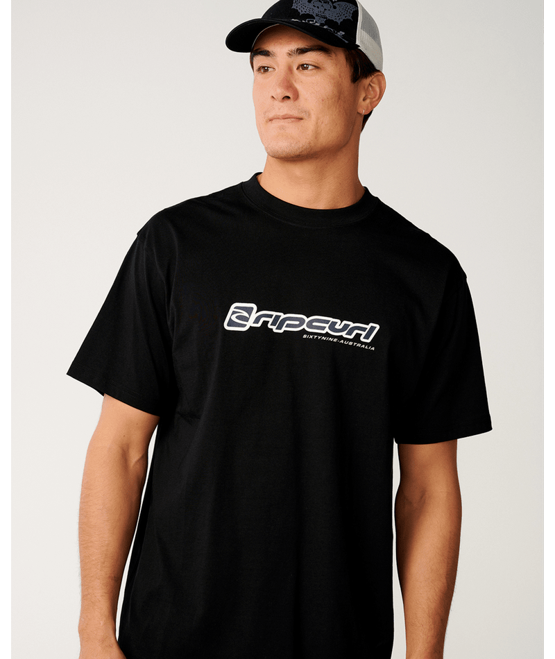 Rip Curl Archive Stack Tee in BLACK