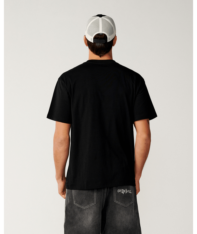 Rip Curl Archive Stack Tee in BLACK