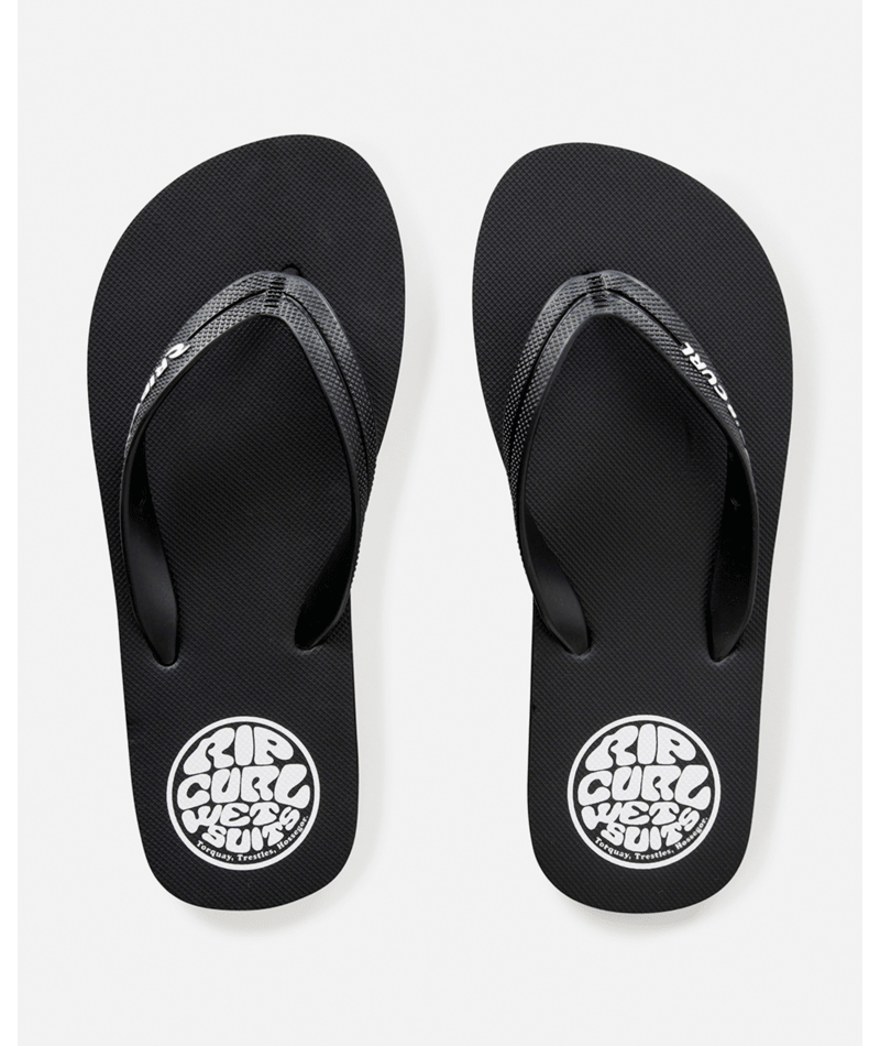 Rip Curl Icons Bloom Open Toe - Boy in BLACK/WHITE