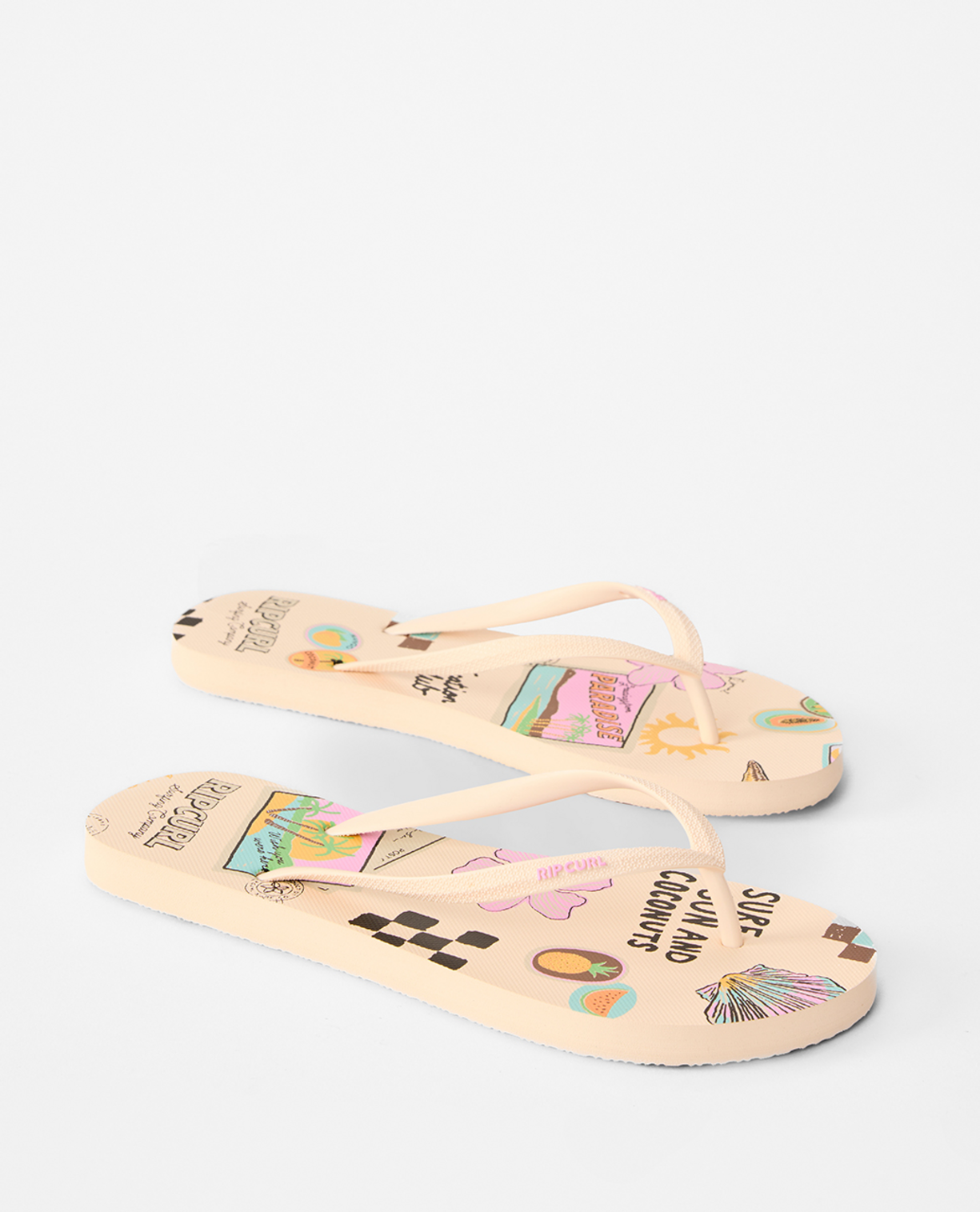 Rip Curl Mixed Bloom Open Toe in SHELL CORAL
