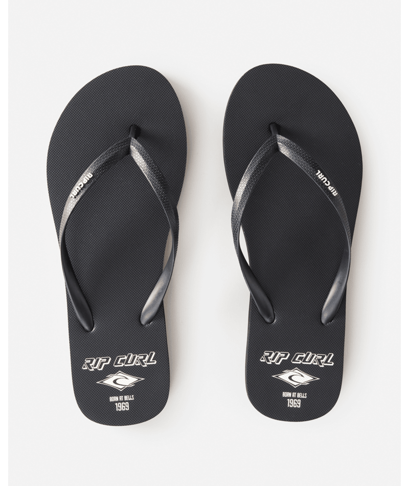 Rip Curl Icons Of Surf Bloom Open Toe in BLACK