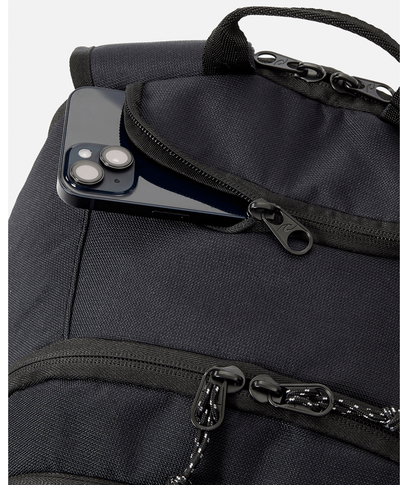 Rip Curl Posse 33l Classic Patch in WASHED BLACK