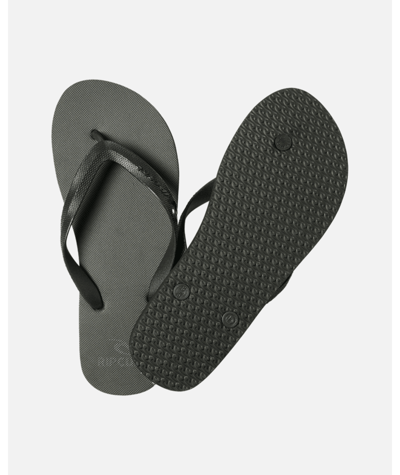 Rip Curl Brand Logo Bloom Open Toe in BLACK