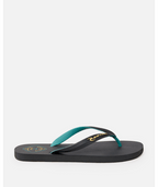 Rip Curl Desto Bloom Open Toe in BLACK/GREEN