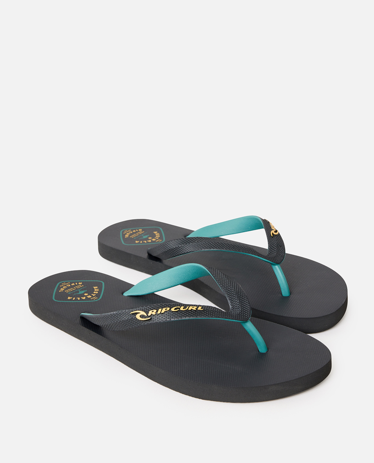 Rip Curl Desto Bloom Open Toe in BLACK/GREEN