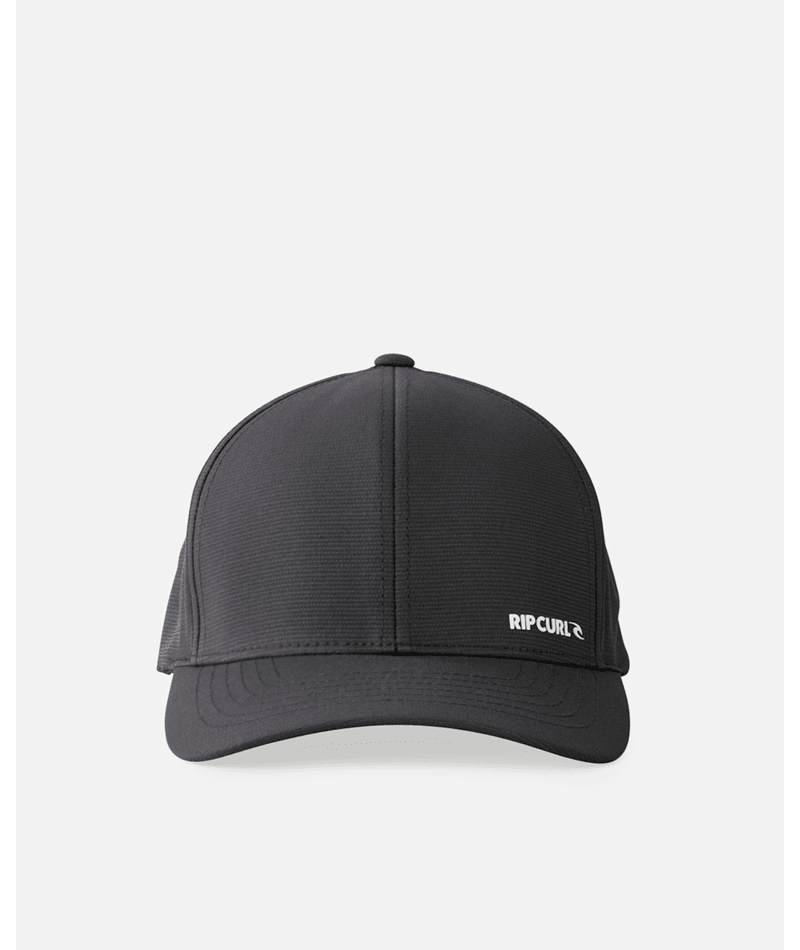 Rip Curl Vaporcool Phaser Flexfit Cap in BLACK MARLE
