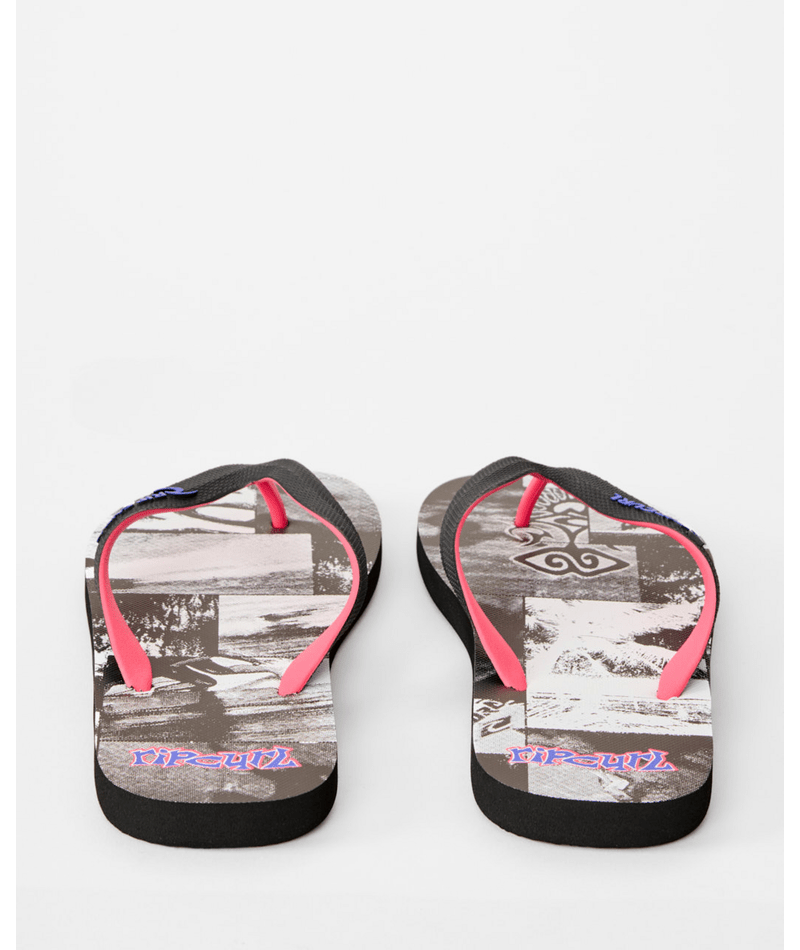 Rip Curl Raw Energy Bloom Open Toe in BLACK/WHITE