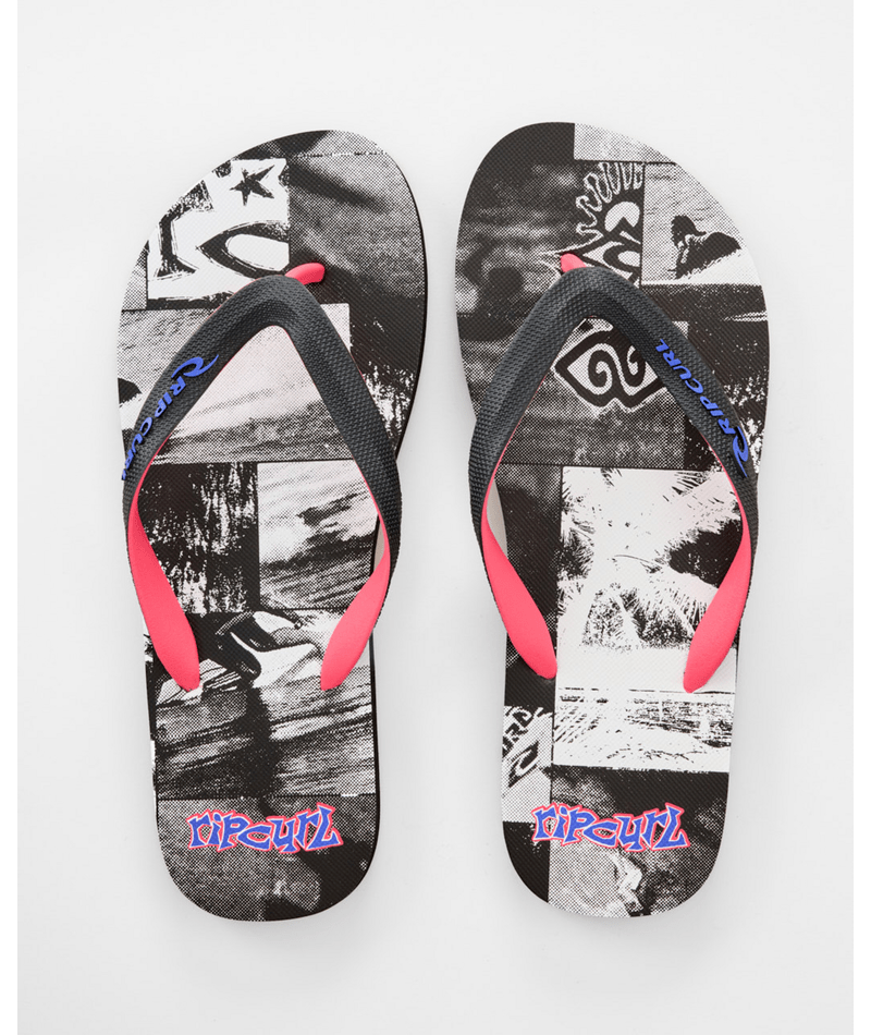 Rip Curl Raw Energy Bloom Open Toe in BLACK/WHITE