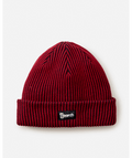 Rip Curl Search Chunky Reg Beanie in BLACK/RED