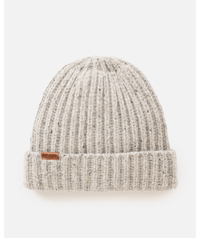 Rip Curl Surf Revival Wool Reg Beanie in GREY HEATHER