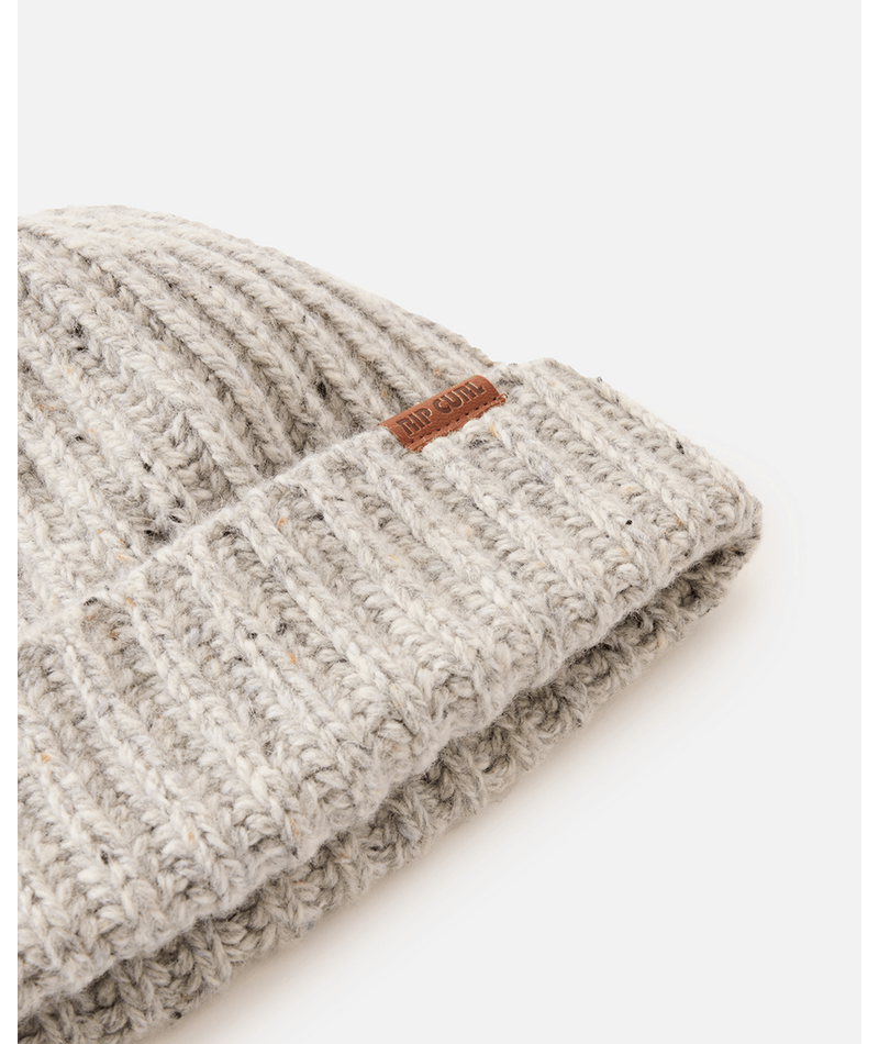 Rip Curl Surf Revival Wool Reg Beanie in GREY HEATHER