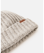 Rip Curl Surf Revival Wool Reg Beanie in GREY HEATHER
