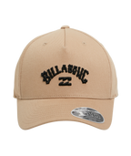 Billabong Mens Arch Flexfit 110 Snapback Cap in Khaki