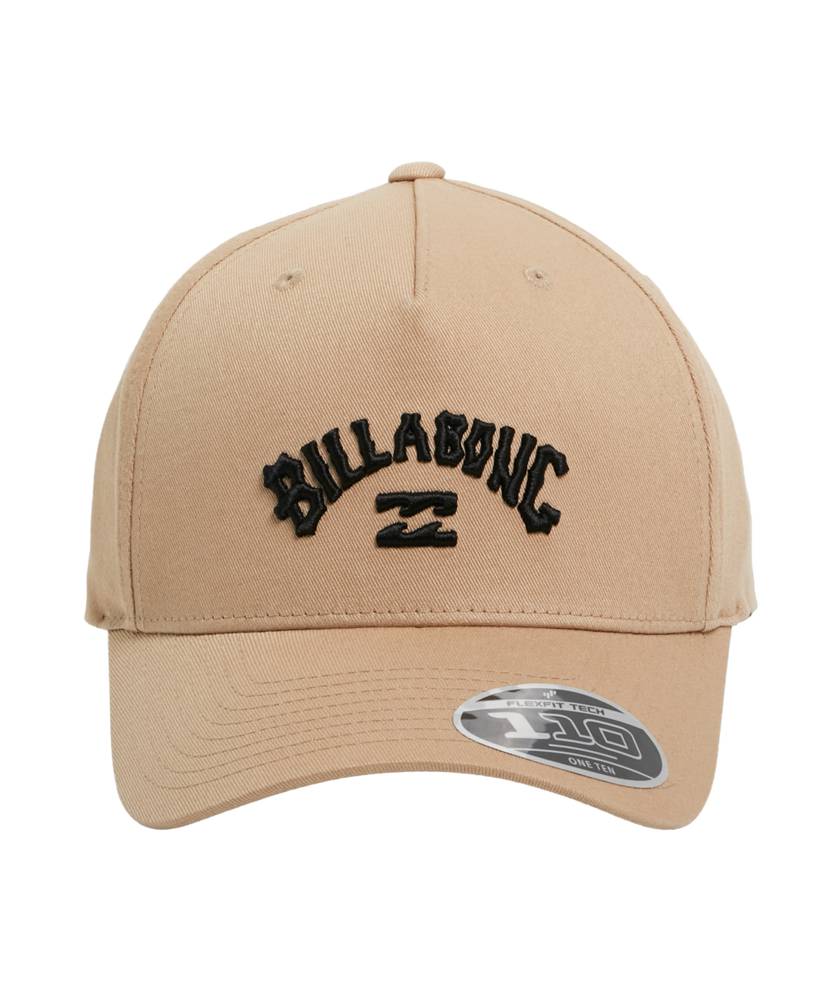 Billabong Mens Arch Flexfit 110 Snapback Cap in Khaki