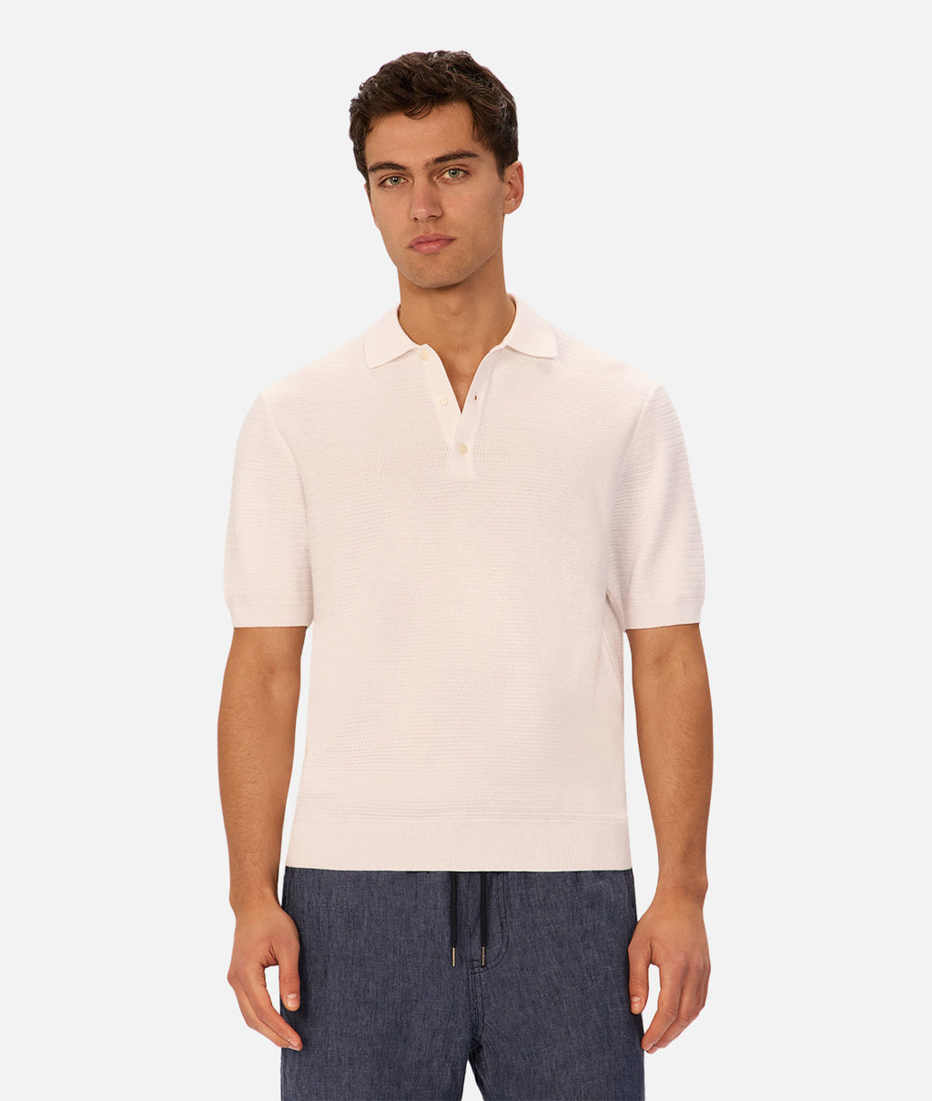 Industrie The Rondella Polo - Winter White in WINTERWHT