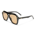 Le Specs DRIZZLE BLACK in LIGHT BROWN MONO