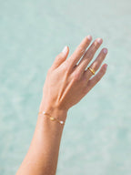 Malakai The Label Paralia Palms Bracelet in 18k Gold in Default Title