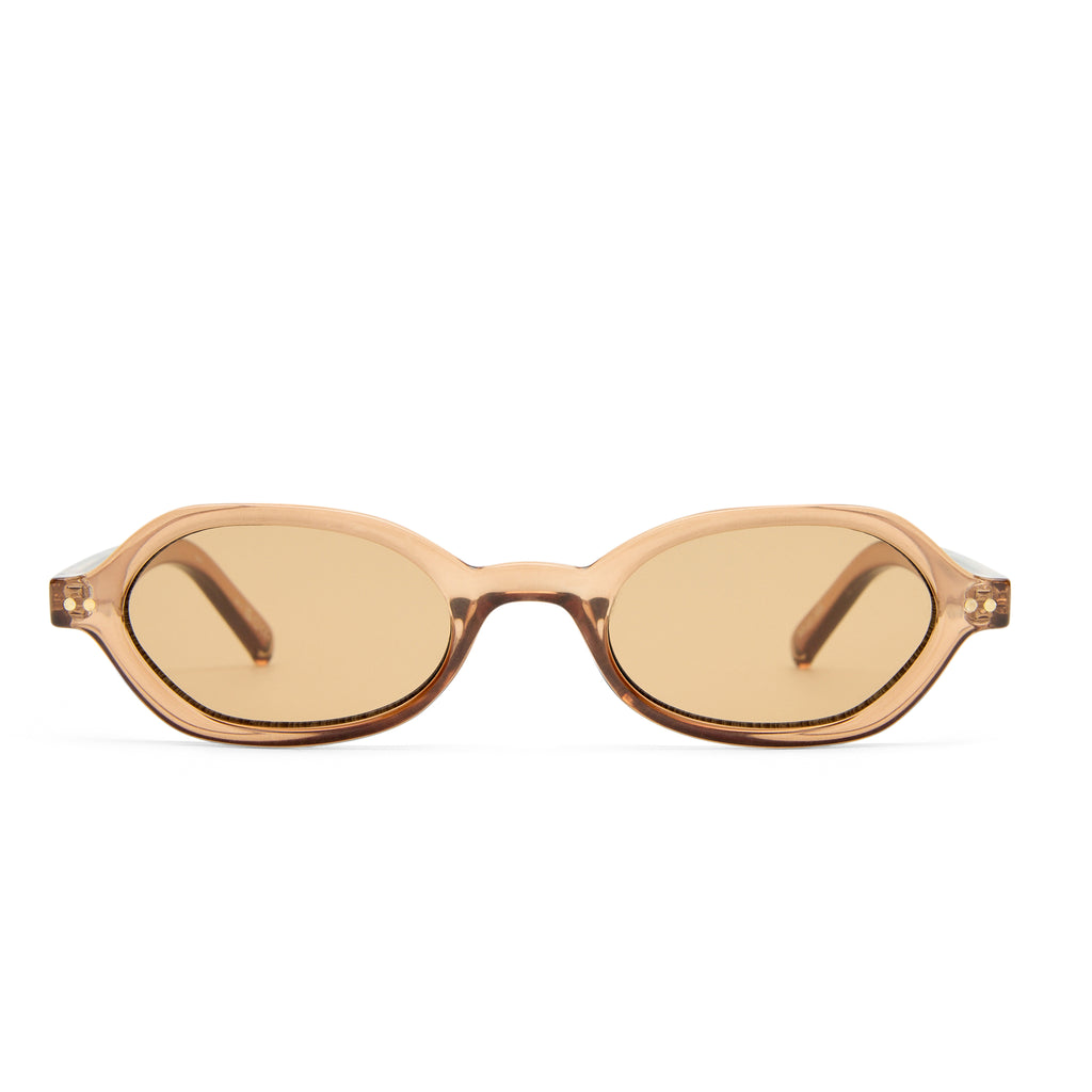 Le Specs FOUNDRY + WHISKEY in LIGHT BROWN MONO