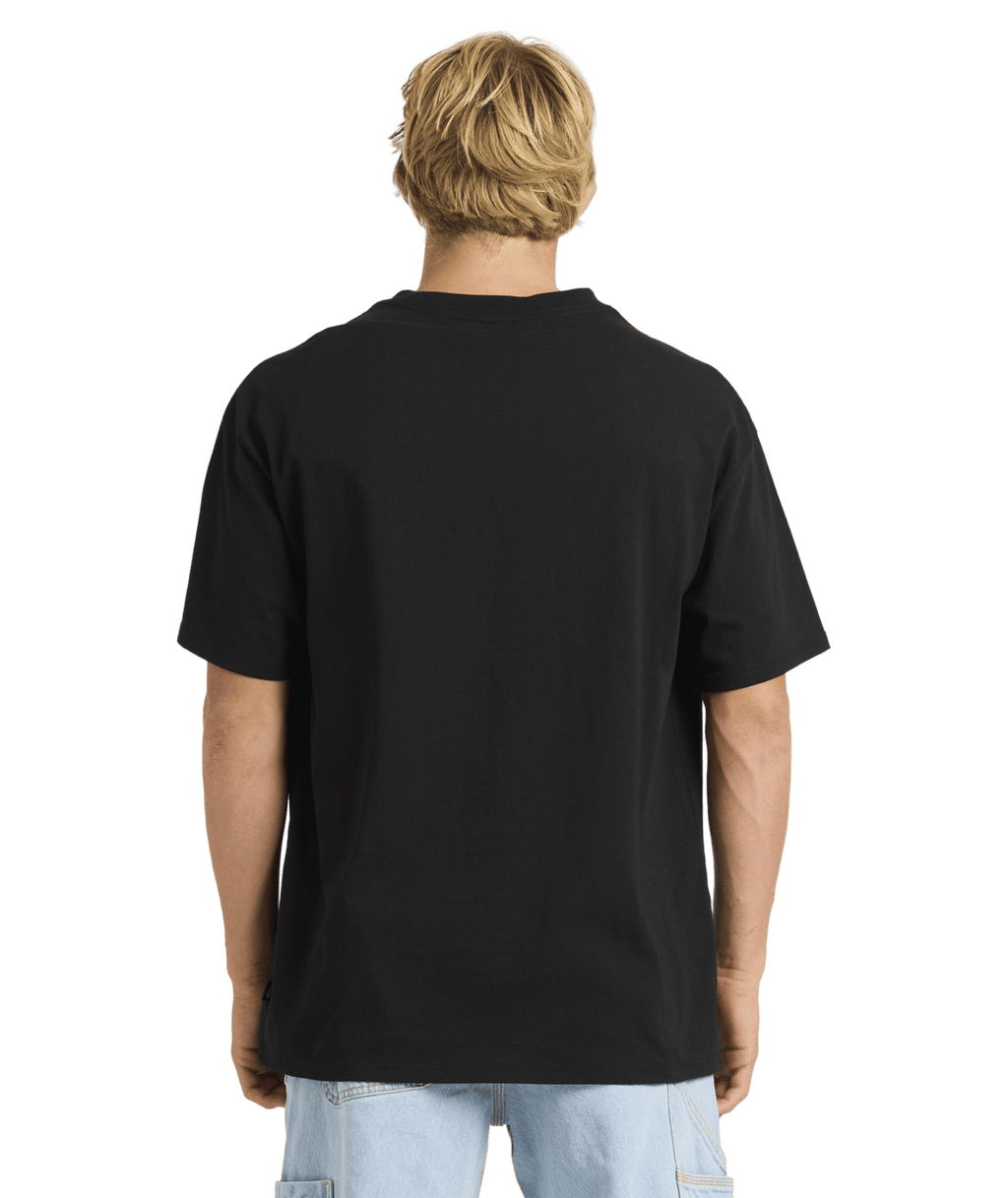 Quiksilver Mens Mercury Montage T-Shirt in Black