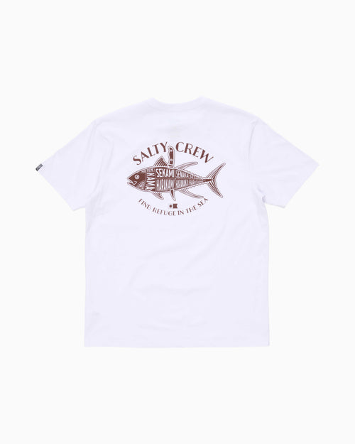 Salty Crew Omakase Premium SS Tee - White in WHITE