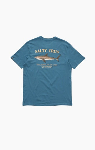 Salty Crew Bruce Premium Ss Tee in CAST BLUE