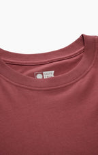 Globe Tentacles Premium Ss Tee in BURGUNDY