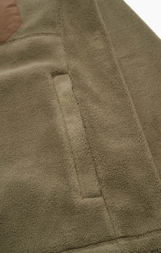 Globe Drag Polar Zip Sc in DUSTY OLIVE