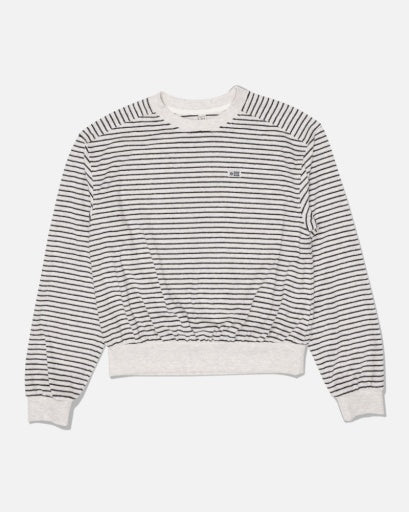 Salty Crew Leeward Crew in LIGHT HEATHER