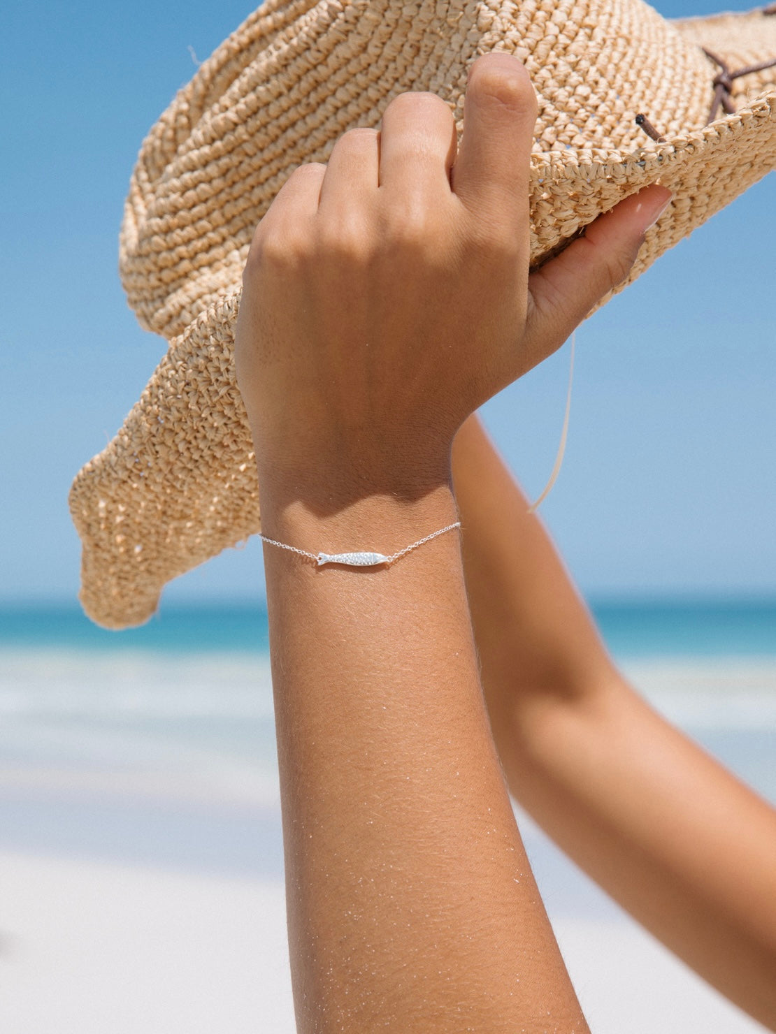 Malakai The Label Sardine Bracelet in Sterling Silver in Default Title